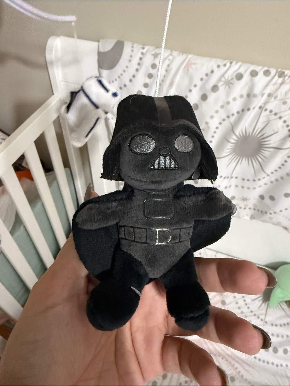 Lambs & Ivy Star Wars Classic Musical Baby Crib Mobile Soother Toy - Picture 8 of 9